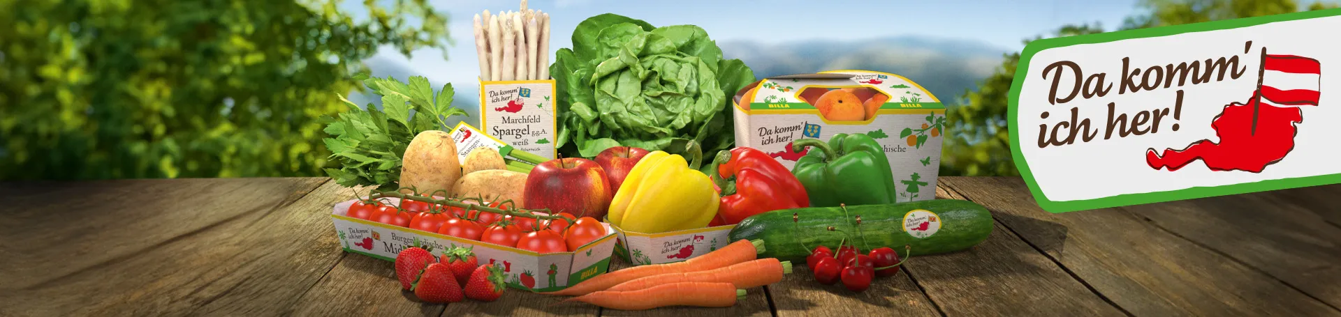 Da komm ich her Range Shot Header Sommer Kampagne